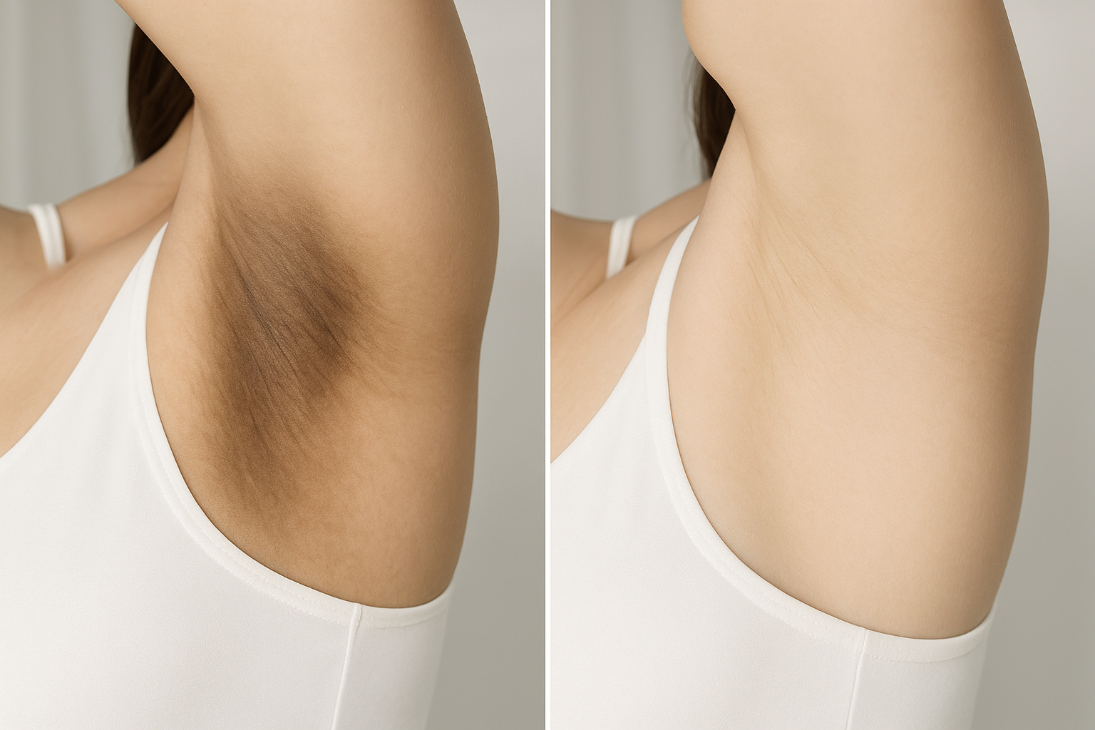 dark spot underarm before and after